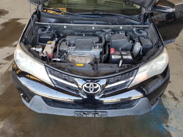 2T3RFREV4DW085795 - 2013 TOYOTA RAV4 XLE BLACK photo 12