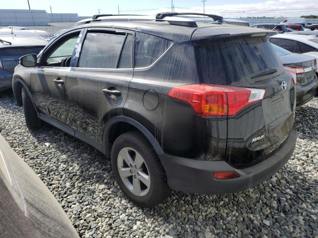 2T3RFREV4DW085795 - 2013 TOYOTA RAV4 XLE BLACK photo 2