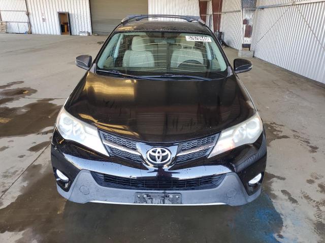 2T3RFREV4DW085795 - 2013 TOYOTA RAV4 XLE BLACK photo 5