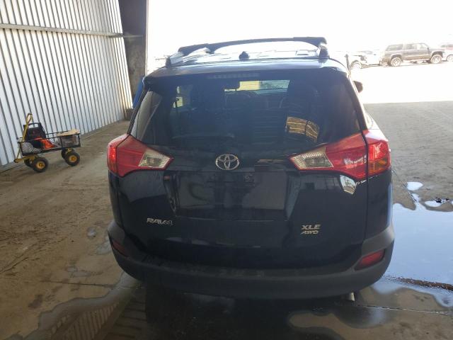 2T3RFREV4DW085795 - 2013 TOYOTA RAV4 XLE BLACK photo 6