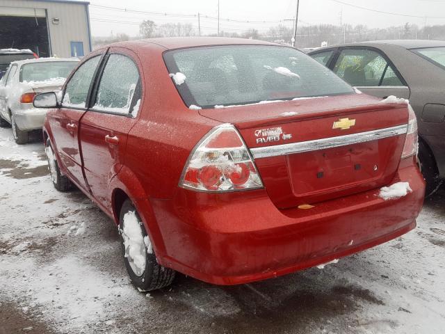 KL1TD5DE1AB118706 - 2010 CHEVROLET AVEO LS  ფოტო 3