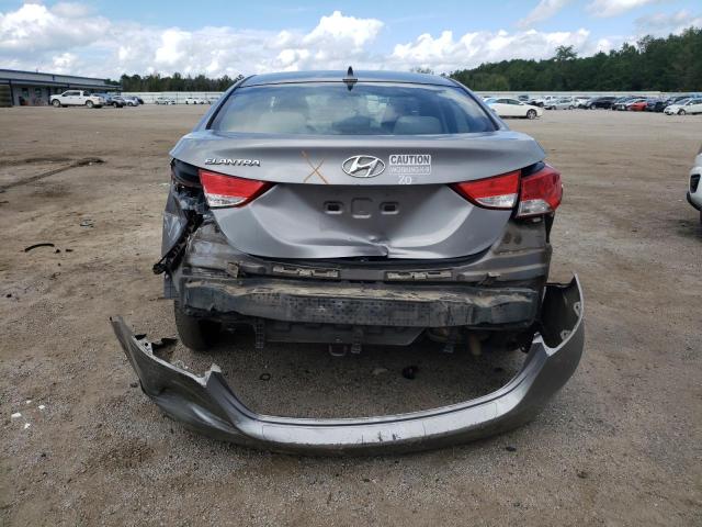 KMHDH4AE3CU450326 - 2012 HYUNDAI ELANTRA GLS GRAY photo 9