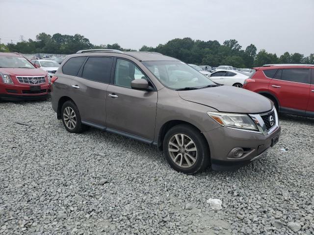 5N1AR2MM6EC659981 - 2014 NISSAN PATHFINDER S CREAM photo 4