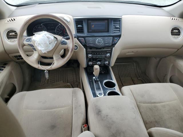 5N1AR2MM6EC659981 - 2014 NISSAN PATHFINDER S CREAM photo 8