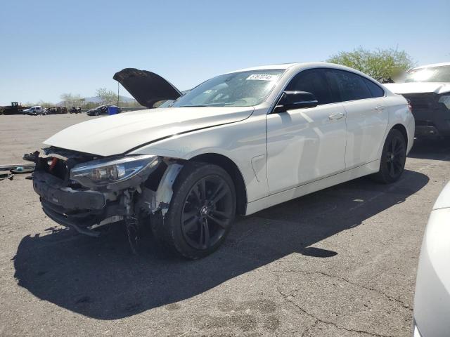 WBA4J3C58KBL07332 - 2019 BMW 430XI GRAN COUPE WHITE photo 1