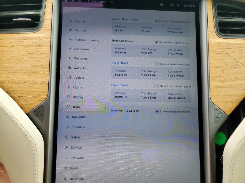 5YJSA1E44KF349058 - 2019 TESLA MODEL S 灰色 照片 9