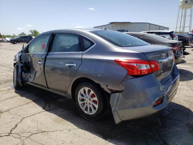 3N1AB7APXKY328332 - 2019 NISSAN SENTRA S GRAY photo 2