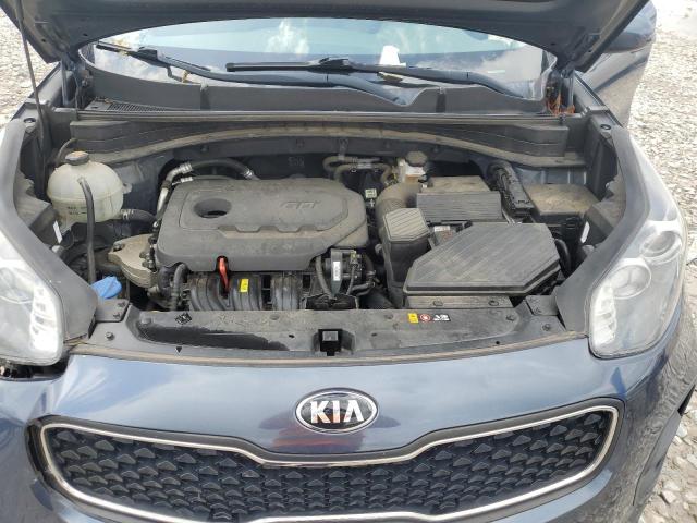 KNDPM3AC6H7221294 - 2017 KIA SPORTAGE LX BLUE photo 11