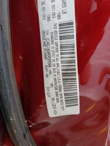 2C4RC1BG0KR597206 - 2019 CHRYSLER PACIFICA TOURING L Bordo foto 14