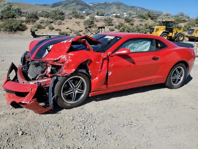 2G1FB1E38F9163242 - 2015 CHEVROLET CAMARO LS RED photo 1