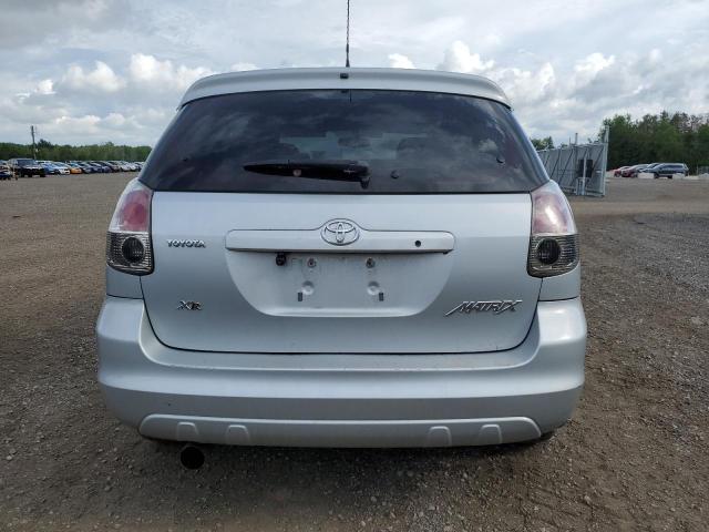 2T1KR32E76C564753 - 2006 TOYOTA COROLLA MA XR GRAY photo 6