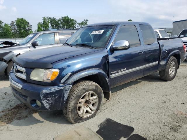5TBRT34123S411042 - 2003 TOYOTA TUNDRA ACCESS CAB SR5 BLUE photo 1