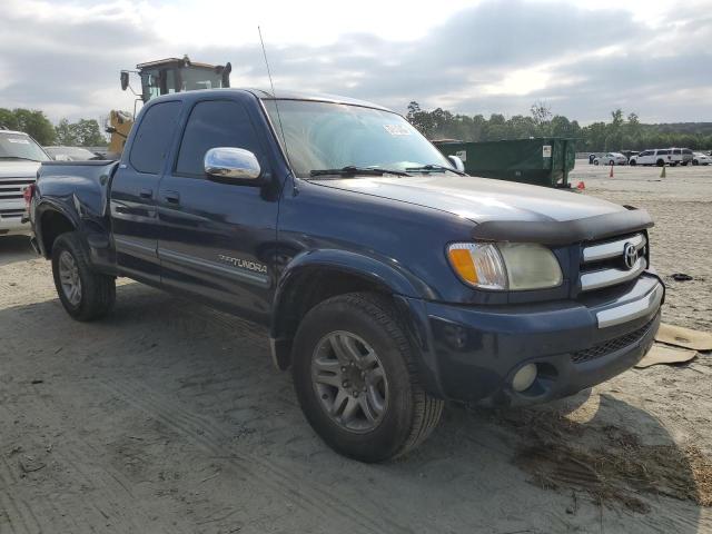 5TBRT34123S411042 - 2003 TOYOTA TUNDRA ACCESS CAB SR5 BLUE photo 4