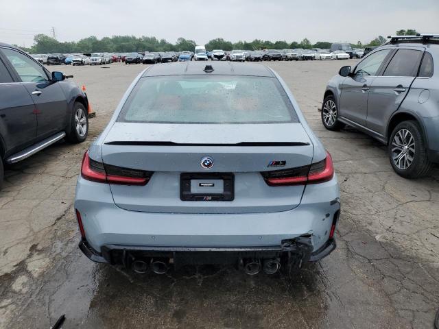 WBS33AY02PFN53912 - 2023 BMW M3 COMPETITION SILVER photo 6