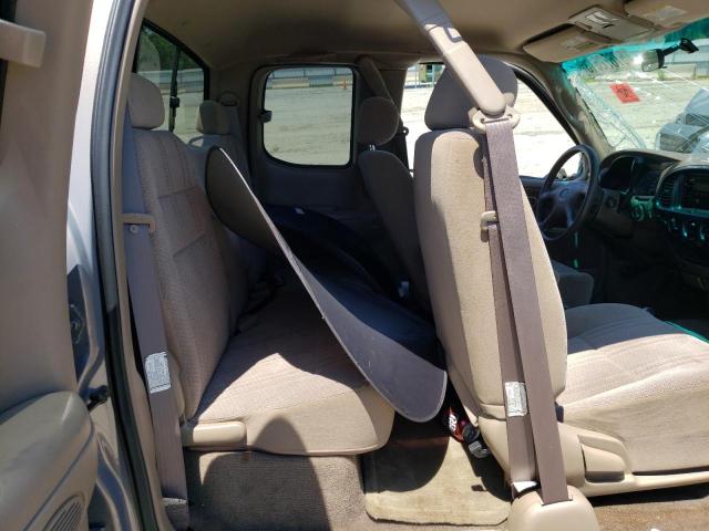 5TBRN34152S255099 - 2002 TOYOTA TUNDRA ACCESS CAB SR5 GRAY photo 10