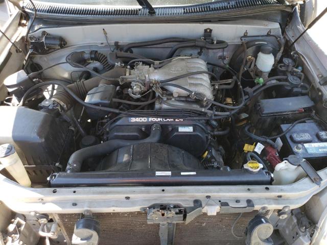 5TBRN34152S255099 - 2002 TOYOTA TUNDRA ACCESS CAB SR5 GRAY photo 11