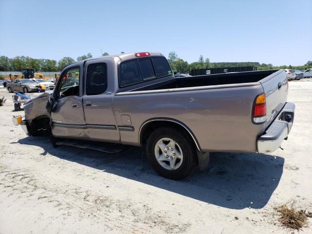 5TBRN34152S255099 - 2002 TOYOTA TUNDRA ACCESS CAB SR5 GRAY photo 2