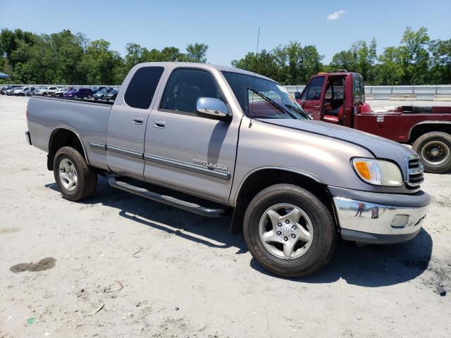 5TBRN34152S255099 - 2002 TOYOTA TUNDRA ACCESS CAB SR5 GRAY photo 4