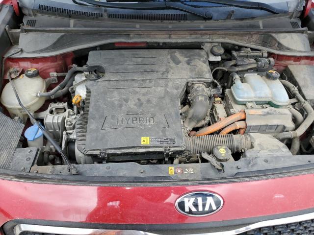 KNDCB3LC4J5124694 - 2018 KIA NIRO FE RED photo 11