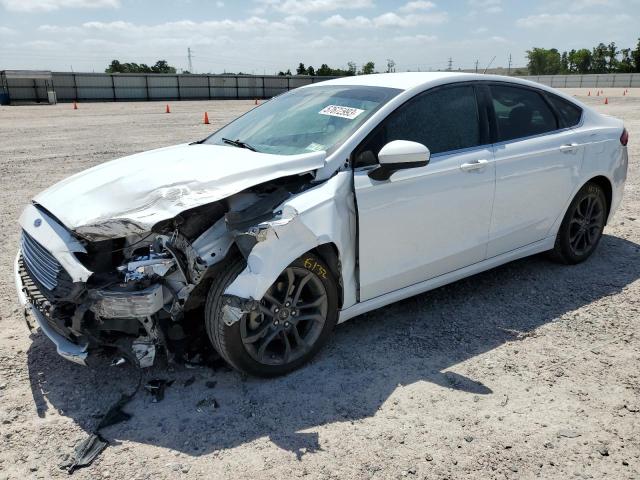 3FA6P0LU6JR260043 - 2018 FORD FUSION SE HYBRID WHITE photo 1