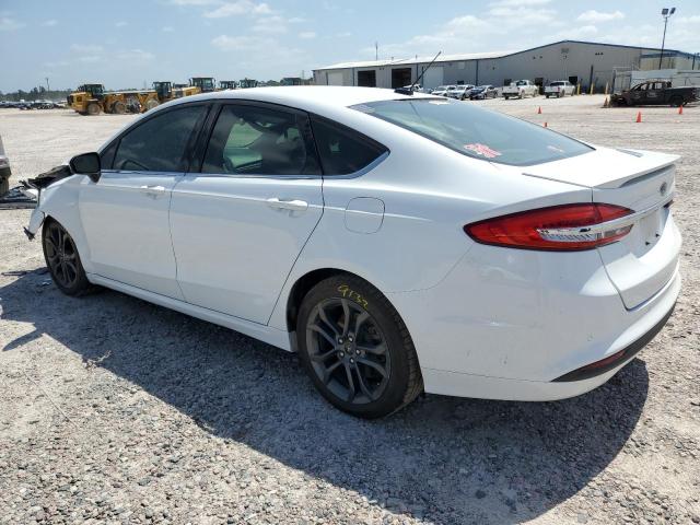 3FA6P0LU6JR260043 - 2018 FORD FUSION SE HYBRID WHITE photo 2