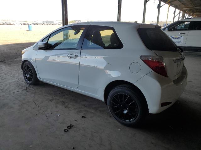 JTDJTUD38ED593288 - 2014 TOYOTA YARIS WHITE photo 2