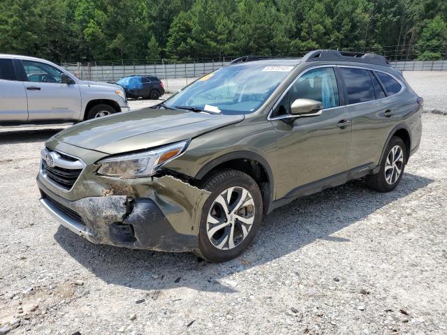 4S4BTANC3N3149772 - 2022 SUBARU OUTBACK LIMITED GREEN photo 1