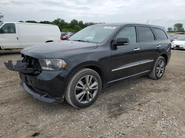 1C4SDJCT4DC672124 - 2013 DODGE DURANGO R/T BLACK photo 1