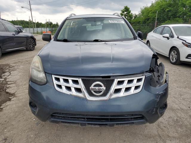 JN8AS5MV9EW706569 - 2014 NISSAN ROGUE SELE S BLUE photo 5