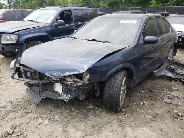 JN1DA31A03T406549 - 2003 NISSAN MAXIMA GLE BLUE photo 1