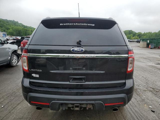 1FMHK7F80CGA82144 - 2012 FORD EXPLORER LIMITED BLACK photo 6