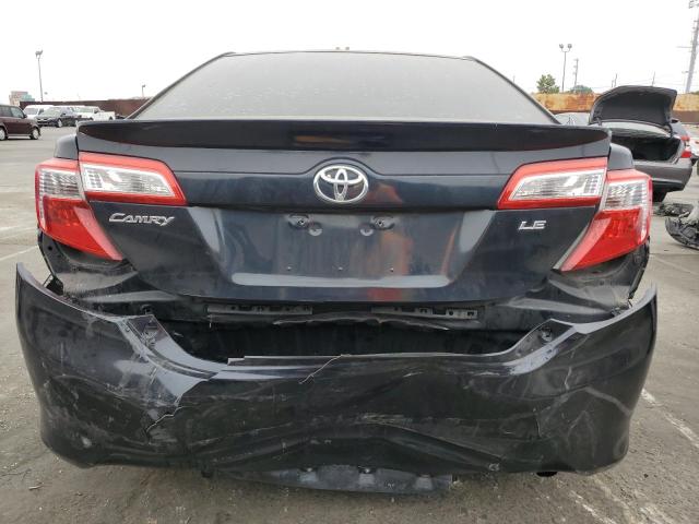 4T4BF1FKXDR306161 - 2013 TOYOTA CAMRY L BLACK photo 6