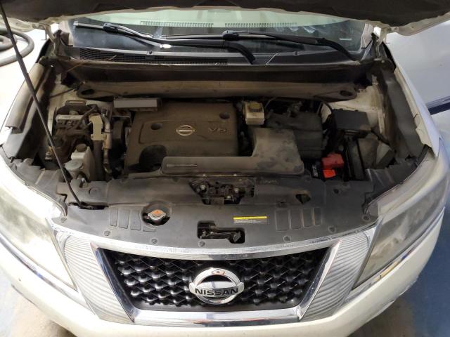 5N1AR2MN4FC672626 - 2015 NISSAN PATHFINDER S WHITE photo 12