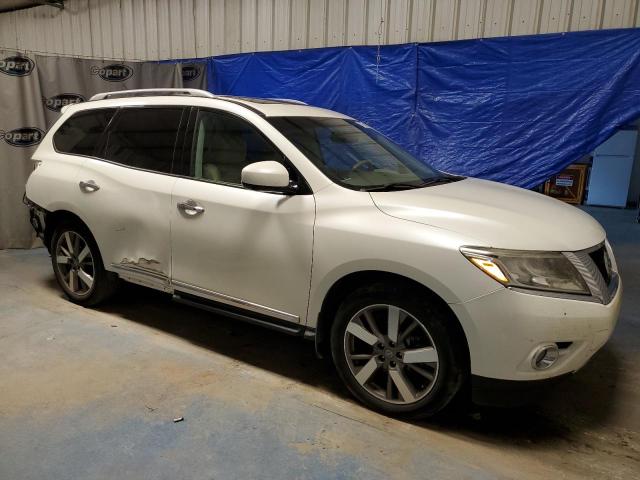 5N1AR2MN4FC672626 - 2015 NISSAN PATHFINDER S WHITE photo 4