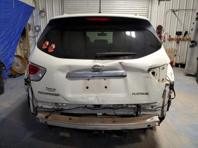 5N1AR2MN4FC672626 - 2015 NISSAN PATHFINDER S WHITE photo 6