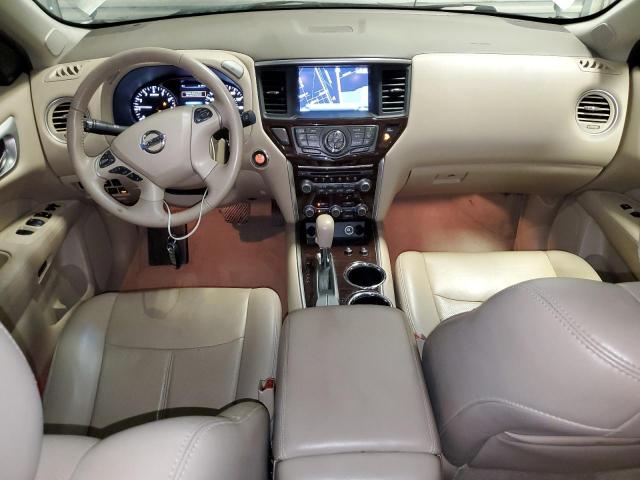 5N1AR2MN4FC672626 - 2015 NISSAN PATHFINDER S WHITE photo 8