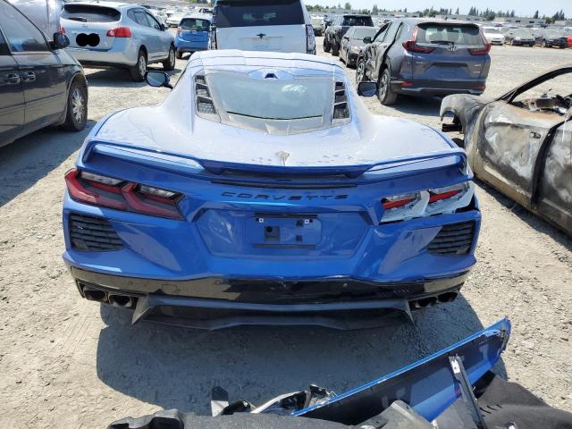 1G1YB2D46M5103799 - 2021 CHEVROLET CORVETTE STINGRAY 2LT BLUE photo 6