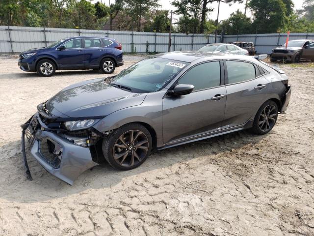 SHHFK7H46HU208402 - 2017 HONDA CIVIC SPORT 灰色 照片 1