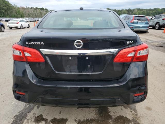 3N1AB7AP6HY204485 - 2017 NISSAN SENTRA S BLACK photo 6