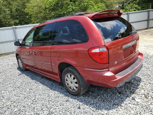 2A4GP64L96R818515 - 2006 CHRYSLER TOWN & COU LIMITED RED photo 2