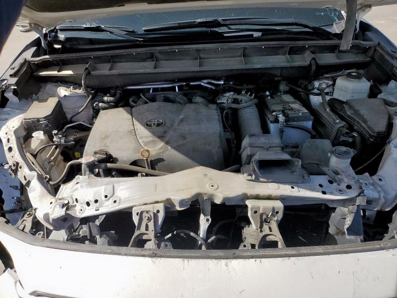 5TDGZRAH6MS051275 - 2021 TOYOTA HIGHLANDER XLE 白色 照片 12