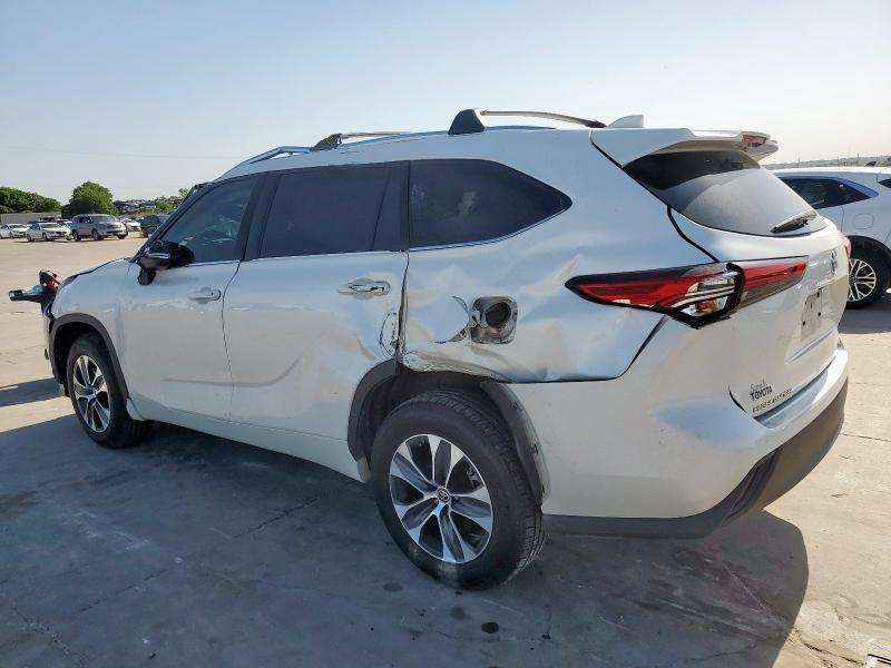 5TDGZRAH6MS051275 - 2021 TOYOTA HIGHLANDER XLE 白色 照片 2