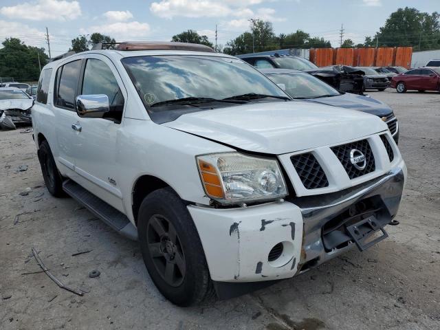 5N1BA08C17N711980 - 2007 NISSAN ARMADA SE WHITE photo 4