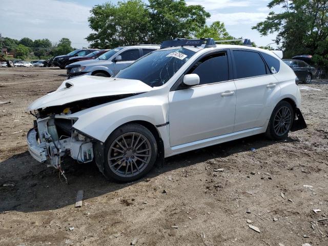 JF1GR7E69EG263554 - 2014 SUBARU IMPREZA WRX WHITE photo 1