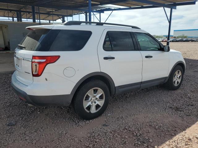 1FM5K7B87DGB78038 - 2013 FORD EXPLORER WHITE photo 3