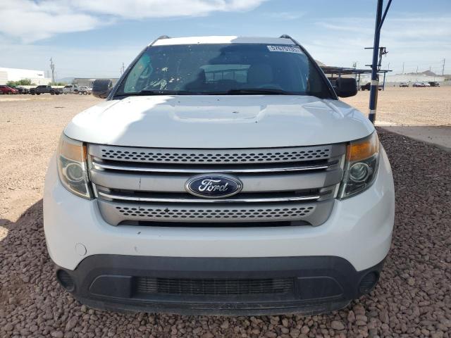 1FM5K7B87DGB78038 - 2013 FORD EXPLORER WHITE photo 5