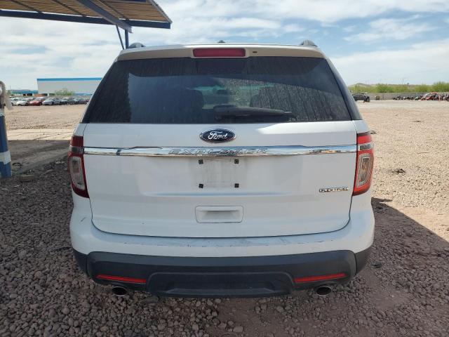 1FM5K7B87DGB78038 - 2013 FORD EXPLORER WHITE photo 6