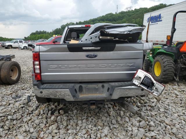 1FT8W3DT3NEC55226 - 2022 FORD F350 SUPER DUTY SILVER photo 6