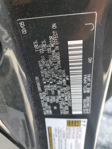 JTLKT324650211507 - 2005 TOYOTA SCION XB BLACK photo 13