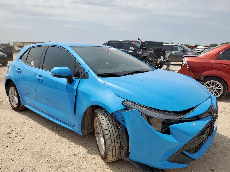 JTND4MBE9N3181123 - 2022 TOYOTA COROLLA SE BLUE photo 4